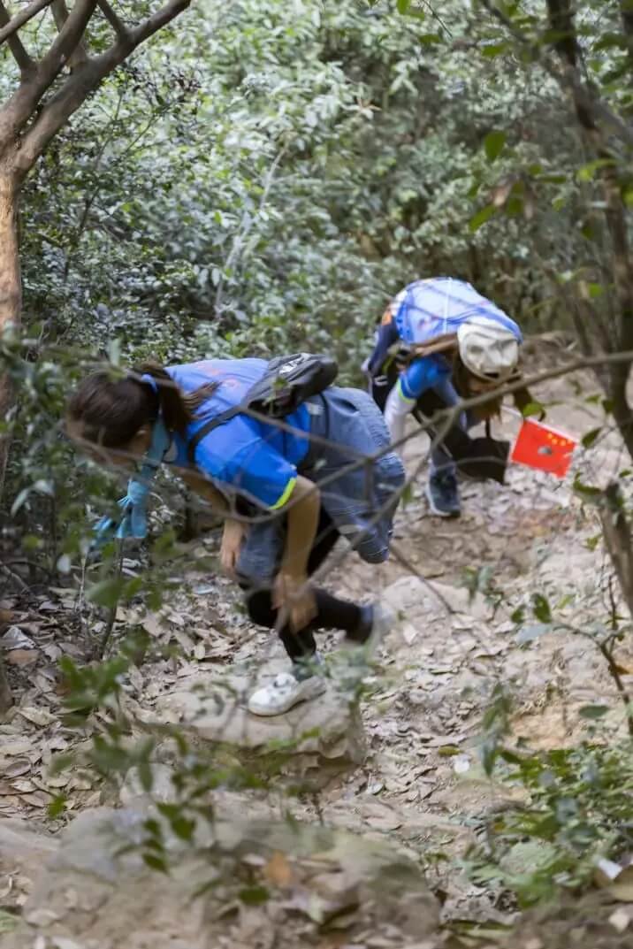 BG大游官网百人毅行活动 —— 越过龙井